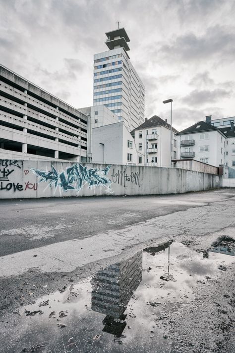 Old Telekom tower block in downtown #Bielefeld (Germany). Booklet Inspiration, Bielefeld Germany, Tower Block, Apartments For Rent, Skyscraper, Tower, Germany, House Styles, Architecture