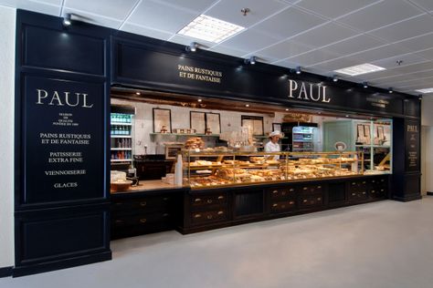 Container Bakery Design, Paul Bakery Interior, Container Bakery Shop, Bakery Kiosk Design, Container Bakery, Bakery Kiosk, Bakery Container, Shipping Container Cafe, Bakery Shop Interior