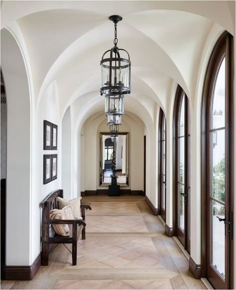 Enviable Interior Arches | Centsational Style French Castle Interior, Spanish Style Home Interior, Arch Entryway, Penthouse Interior, European Cottage, Rooms Design, Spanish Style Home, Hill Interiors, Spanish Style Homes