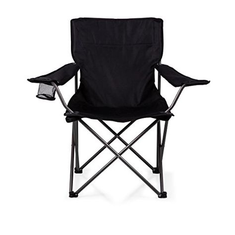 Picnic Time PTZ Portable Folding Camp Chair Black * You can get additional details at the image link. (This is an affiliate link) #SleepingBagAccessories Camping Furniture, Beach Chairs Portable, Picnic Chairs, Portable Camping Chair, Camp Chair, Fishing Chair, Outdoor Folding Chairs, Portable Chair, Folding Camping Chairs