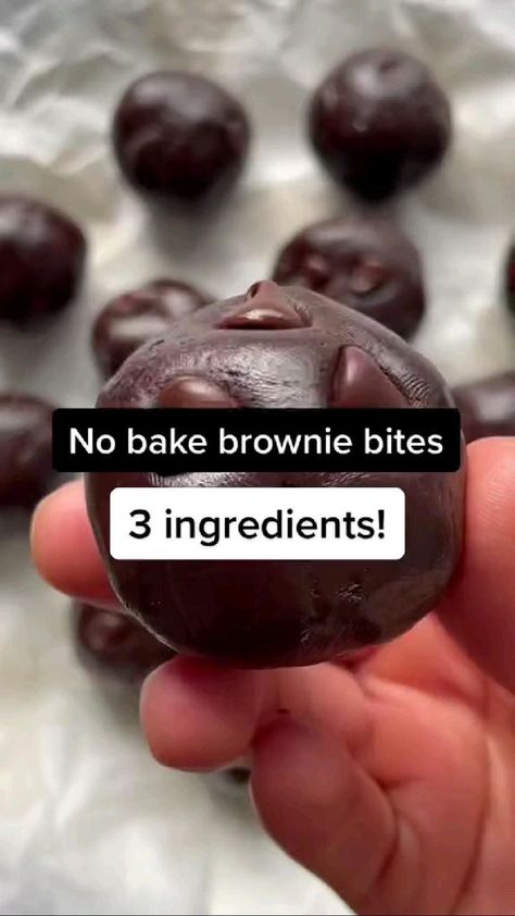 No bake brownie bites. in 2022 Guiltless Desserts, No Bake Brownie Bites, Ketosis Diet Recipes, Ww Snacks, Snackle Box, Pork Crockpot Recipes, Keto Desert, Keto Desert Recipes, Fruity Cake