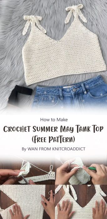 Crochet Shirt Free Pattern, Crochet Tank Top Outfit, Crochet Crop Top Pattern Free, Crochet Tank Top Free, Crochet Tanks, Crochet Shirt Pattern, Crochet Tank Tops, Crochet Crop Top Pattern, Crop Top Pattern