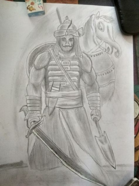 Maharana Pratap Drawing, Maharana Pratap, Pencil Sketching, Pencil Sketch Drawing, Sketching Drawing, Pencil Sketch, Drawing Sketches, Pencil, Humanoid Sketch