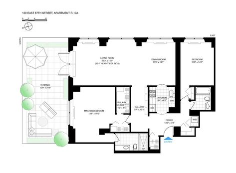 Condo Layout, Property Layout, Small Apartment Layout, Bicycle Room, Nyc Condo, Penthouse View, India House, Apartment Floor, Plate Ideas