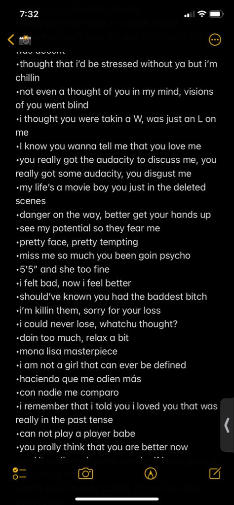 Rap Ideas Creative, Shady Bio Ideas, Shady Ex Captions For Instagram, Instagram Captions Comebacks, Shades Captions Instagram, Shady Captions About Exes Insta, Shady Insta Captions, Glow Up Ig Captions, Idgaf Captions For Instagram