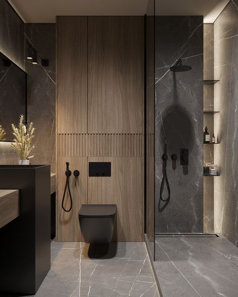 Bathroom Interior Design Modern, Bilik Air, Washroom Design, Bathroom Design Inspiration, Bathroom Design Decor, Toilet Design, Bathroom Inspiration Decor, Bathroom Design Luxury, Modern Bathroom Design