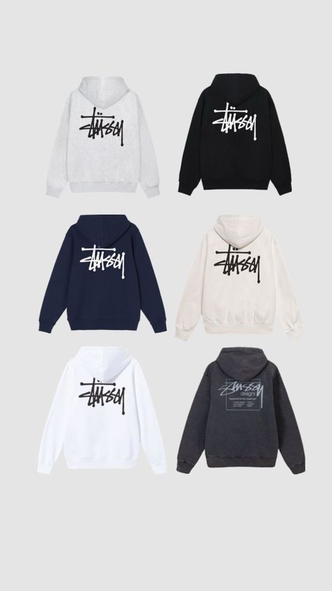 Stussy hoodie Stussy Clothing, Stussy Hoodie, Dunks Outfit, Hoodie Aesthetic, Trendy Hoodies, Under Armour Sweatshirt, Outfit Inspo Casual, Stockholm Style, Baggy Clothes