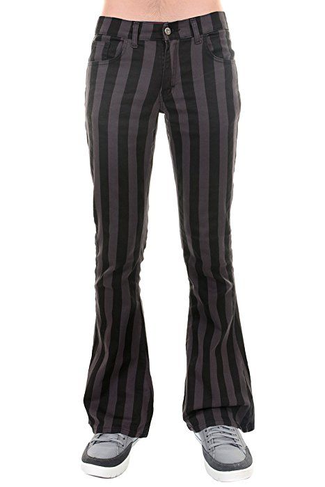 Mens 60s 70s Retro Vintage New Grey Black Striped Bell Bottom Flares Sizes 30 32 34 36 (28R): Amazon.co.uk: Clothing Striped Bell Bottoms, Leicester England, 70s Retro, George Harrison, 70s Vintage, Bell Bottom, Fast Fashion, Grey Stripes, Bell Bottoms