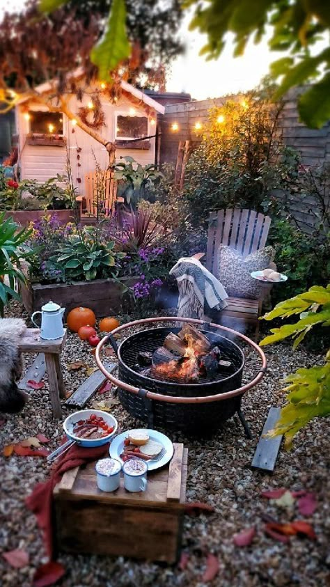 Backyard Inspiration, Backyard Inspo, Dream Backyard, Garden Cottage, Outdoor Fire, Back Garden, Backyard Oasis, Backyard Decor, Backyards