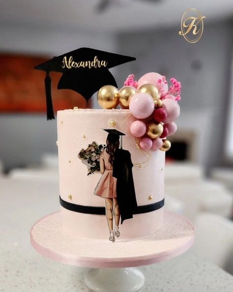 College Graduation Cakes For Girls Ideas, Graduation Cake Decorating Ideas, Grad Cakes For Girls High Schools, Graduation Cakes Design, Senior Party Decorations, Graduation Cake Designs High Schools, Prom Cakes Ideas, Girl Graduation Cake, College Graduation Cake Ideas