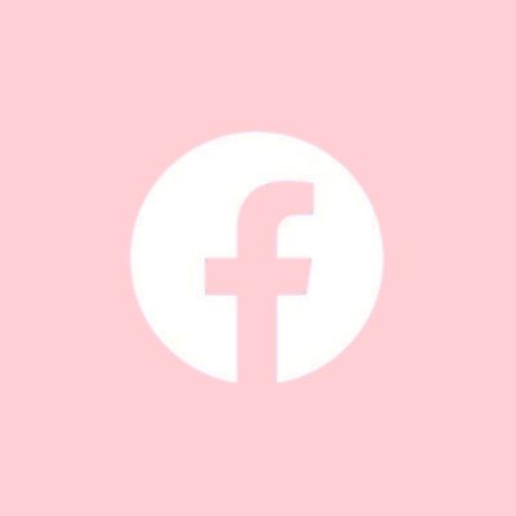 Light Pink Facebook Icon, Fb Lite Icon, Pink Facebook Icon, Fb Lite, Pink Icon App, Icon Theme, Facebook Icons, Icons Pink, Korean Lessons