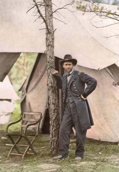 June 11 or 12, 1864. General Ulysses S. Grant at City Point. Ulysses S Grant, Union Army, United States Presidents, American Presidents, Historical Photos, American History, Photographic Print, Virginia, Historical Figures