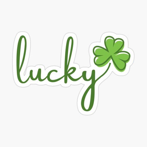 Clover Sticker, Green Clover, Lucky Green, Clover Green, Project Planner, Lucky Clover, St Patrick’s Day, Clover Leaf, St Patrick