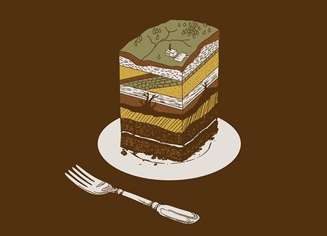 I have this one, too! Mainly because I love tiramisu, not necessarily geology.... Geology Aesthetic Wallpaper, Geology Wallpaper, Geology Aesthetic, Geology Cake, Geology Tattoo, Geology Poster, Geology Design, Geography Aesthetic, Chemistry Aesthetic