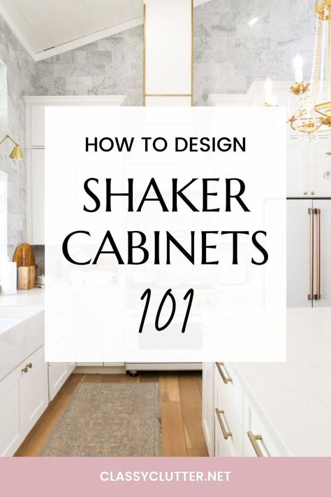 How to Design Shaker Cabinets 101 Kitchen Handles Shaker Cabinets, Shaker Style Cabinets White, Pine Shaker Kitchen Cabinets, Kitchen Cabinet Shaker Style, Mini Shaker Kitchen Cabinets, Laminate Shaker Cabinets, Shaker Style Bathroom Cabinets, Drawer Pulls On Shaker Cabinets, Double Shaker Cabinets Kitchen