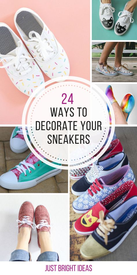 These customized sneakers are gorgeous! Thanks for sharing! Diy Sneakers Designs, Canvas Shoes Diy, Upcycle Shoes, Customized Sneakers, Diy Projects For Men, Painted Shoes Diy, Room Decor Crafts, Custom Sneakers Diy, Home Decor Diy Crafts