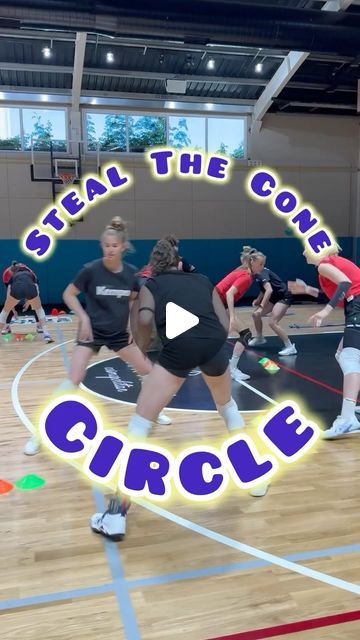 Games To Play In The Gym, Fun Volleyball Games For Practice, Fun Warm Up Games, Gym Class Ideas, Volleyball Warm Ups, Basketball Practice Plans, Pe Games Elementary, Youth Volleyball, Warm Up Games