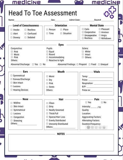 Nursing Health Assessment notionmedicalhub Physical Assessment Nursing Cheat Sheets, Med Surg Report Sheet New Nurse, Head To Toe Assessment Cheat Sheet, Sbar Nursing Template, Head To Toe Assessment Nursing, Nursing Notes Template, Educational Template, Nurse Loading, Nurse Template