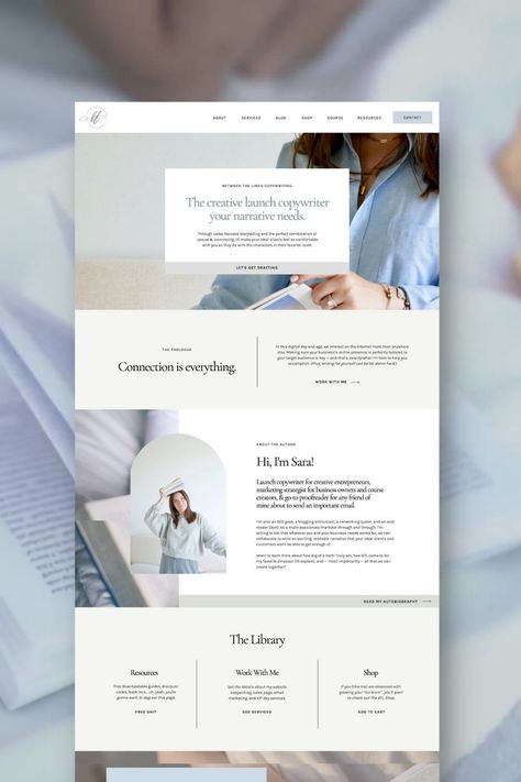 Editorial Web Design Inspiration, Content Website Design, Minimalistic Website Design Inspiration, Website Design Professional, Minimalist Blog Design, Website Inspo Layout, Minimalist Website Design Inspiration Layout, Light Website Design, Copywriting Website Design