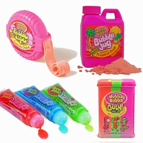 ouch gum bubble jug Sore Jaw, 90s Food, Old School Candy, Gum Flavors, Hubba Bubba, Childhood Memories 90s, Sleepover Food, Candy Brands, Baby Doll Accessories