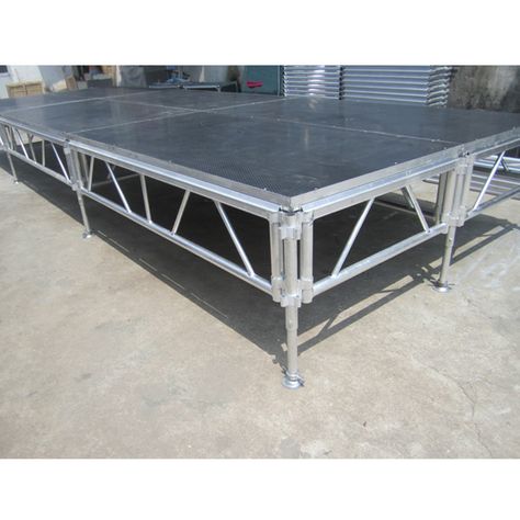 Stage Platform, Aluminum Ramp, Portable Stage, Stage Equipment, Exhibition Building, Portable Tent, Stage Set Design, Sound System Speakers, Event Stage