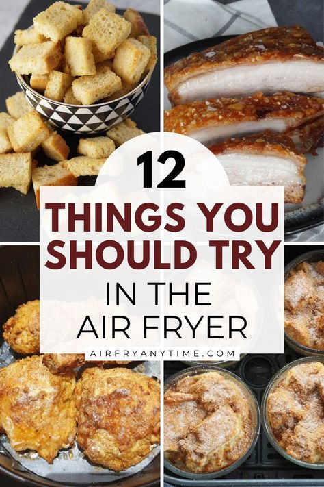 Who Knew the Air Fryer Could Do THAT? 12 Things You Should Try - Air Fry Anytime Air Fryer Recipes Uk, Chefman Air Fryer, New Air Fryer Recipes, Dinner Choices, Chicken Snacks, Air Fried Food, Air Fryer Oven Recipes, Best Air Fryers, Air Fryer Dinner Recipes