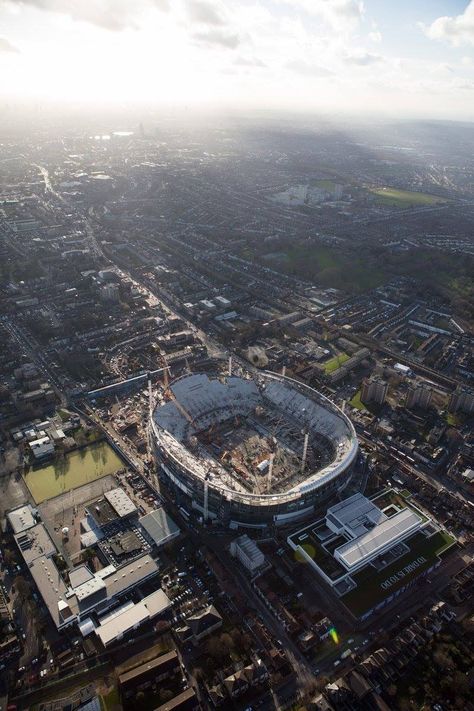 Awesome view of the New White Hart Lane. Paisley Scotland, World Cup Tickets, London Pride, Logo Evolution, White Hart Lane, Tottenham Hotspur Football, White Hart, Coventry City, American Accent