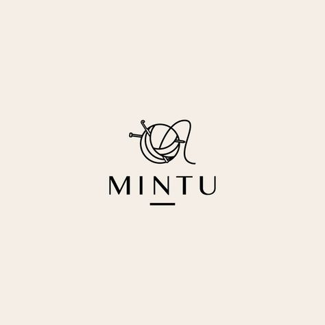 #logo #design #branding #identity #design #graphicdesign #wool #knitt Korean Logo, Small Business Logo Design, Free Business Logo, Design Branding Identity, Branding Identity Design, Logo Desing, Graphic Design Fashion, Small Business Logo, Logo Design Branding