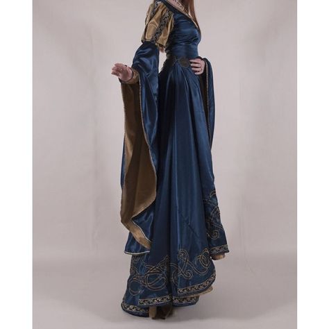 So nice! Medieval ❤ liked on Polyvore featuring dresses Medieval Dress Puffy Sleeves, Medieval Dress Embroidery, Aurora Dresses Maleficent, Medieval Dress Sleeves, Medieval Formal Dress, Fancy Medieval Dresses, Historical Medieval Dress, Medieval Style Dress, Medieval Woman Clothing