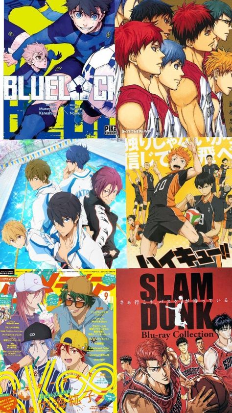 strater sports anime recommendations #bluelock#haikyuu#free#slumdunk#kurokobasket#sk8infinity Anime Recommendations, Sports Anime, Sports, Anime, Blue