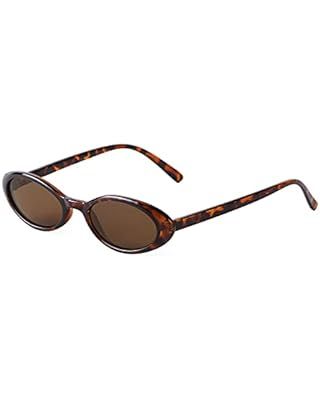 Trendy Retro Oval Sunglasses Women 90s Small Y2K Fashion Vintage Marrow Sun Glasses Tinted Black Brown Tortoise UV400 Protection Party Aesthetic Accessories Gift : Amazon.ca: Clothing, Shoes & Accessories Tiny Sunglasses Aesthetic, Oval Retro Sunglasses, Small Glasses Aesthetic, 70s Sunglasses, 90s Sunglasses, Small Sunglasses, Women 90s, Small Glasses, Party Aesthetic