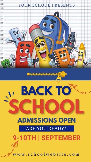 School Reopen Poster, Back To School Event, School Supply Drive, Drive Poster, Admissions Poster, School Reopen, Social Media Posting Schedule, Back To School Sale, Preschool Writing