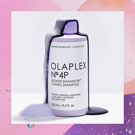 Purple Hair Toner, Olaplex Before And After, Purple Toner, Shampoo For Blonde Hair, Christian Brown, Olaplex Blonde, Olaplex Shampoo, Grey Blonde Hair, Shampoo Reviews