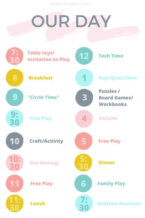 Preschooler Schedule At Home, At Home Circle Time, Home School Preschool Schedule, Stay At Home Preschool Schedule, Circle Time At Home, Circle Time Homeschool, Rest Time Ideas For Preschool, Toddler Preschool Schedule, Daily Preschool Schedule At Home