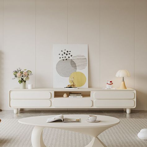 White credenza