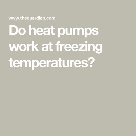 Do heat pumps work at freezing temperatures? Film Books, Architectural Floor Plans, Travel Money, Digital Archives, Business And Economics, New Environment, Tv On The Radio, Heat Pump, Economics