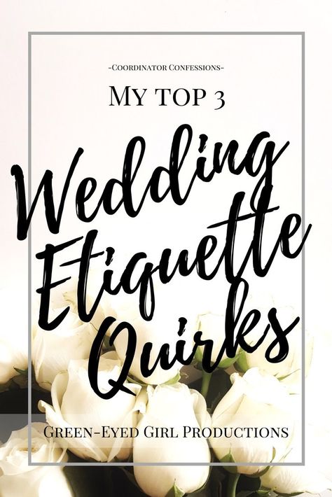 My Top 3 Wedding Etiquette Quirks. Wedding Coordinator Confessions. Addressing Invitations Properly, Sipping on a Toast, Registry Information in the Invitation. How to Plan a wedding. Wedding Planning Advice. Wedding Planning How To. Wedding Etiquette. Addressing Invitations, Wedding Planning List, Girl With Green Eyes, Plan A Wedding, My Top 3, Wedding Guest List, Wedding Etiquette, Lifestyle Blogs, Planning Checklist