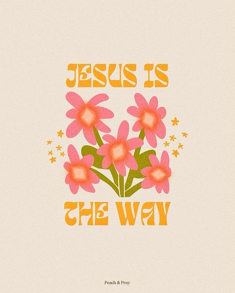 Jesus is the way 💕 Comment below your favorite teaching from Jesus! @peachandpray ☁️ . . . . . . . #faith#holy#christian#christiangirl#bible#bibleverse#bibleverseoftheday#jesus#lifestyle#wellness#amen#quote#quotes#quoteoftheday#happy#love#christianaesthetic#graphicdesign#whimsical #flowers #floralart #share#like#explorepage#aesthetic #artist #art #inspiration #poetry #poet faith holy Christian Christian girl Bible Bible verse journaling Jesus god is good lifestyle wellness wellbeing tha... Bible Posters Wall Art, Aesthetic Christian Art, Christ Background, Bible Verse Illustration, Pretty Bible Verses, Bible Verse Journaling, Verse Journaling, Christian Scripture Art, Aesthetic Jesus