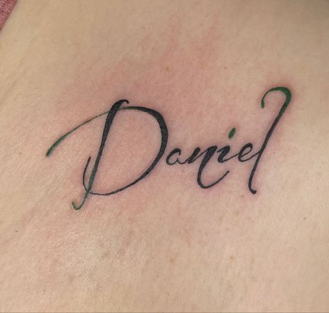 Daniel Name Tattoo, Daniel Tattoo, Name Tattoo, My Everything, Infinity Tattoo, My Son, My Heart, Tattoo Ideas, Tattoos