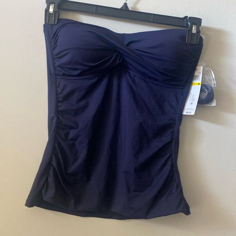 This Fitted Bathing Suit Hugs Your Curves In All The Right Places, Accentuating Your Body By Creating A Lovely Hourglass Figure. 82% Nylon, 18% Spandex Nylon Lining Pull On Closure Hand Wash Only Strapless Swimwear, Mesh Swimwear, Digital Wardrobe, Dream Clothes, Cute Tops, Everyday Outfits, Bathing Suit, Pretty Outfits, Medium Size