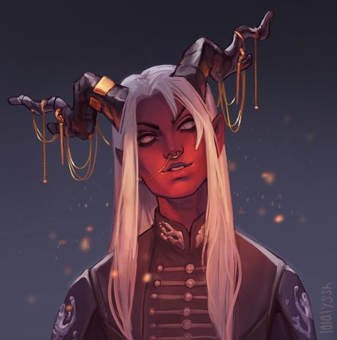 ArtStation - Rosalind Chaos the Tiefling Warlock Tiefling Warlock, Tiefling Female, Dnd Tiefling, Warlock Dnd, Tiefling Bard, Dnd Character Design, Fire Magic, Dnd Character Art, Dnd Npc