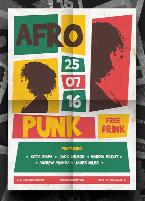 Afrobeats Party Flyer, Afro Graphic Design, Afro Music Aesthetic, Afro Nation Festival, Afro Beats Aesthetic, Flyer Carnaval, Afro Punk Festival, Afro Poster, Funk Poster