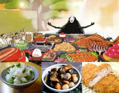 Studio Glibly Food, Studio Ghibli Food Recipes, Sakuma Drops, Anime Food Recipes, Ghibli Cooking Scene, Studio Ghibli Food In Real Life, Studio Ghibli Food Scene, Ghibli Food, Ghibli Food Gif