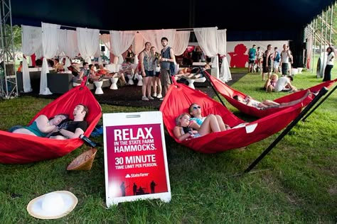 State Farm at Bonnaroo Marketing Activations, Summer Music Festivals, Experiential Marketing, State Farm, Summer Music, Event Activities, Outdoor Event, Event Inspiration, Planning Guide