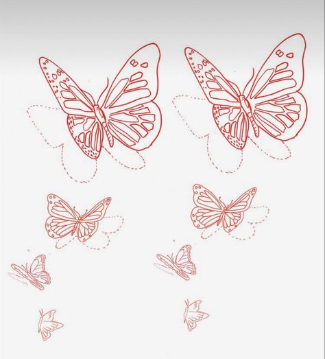 Butterfly Tattoo Stencil Design, Outline Drawing Tattoo, Butterfly Drawing Outline, Hand Tattoos Pictures, Simple Mandala Tattoo, Butterfly Thigh Tattoo, Realistic Butterfly Tattoo, Borboleta Tattoo, Butterfly Tattoo Stencil