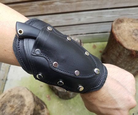 Knife Bracelet, Knife Sheath Pattern, Leather Knife Sheath Pattern, Hidden Wallet, Handmade Gift For Him, Survival Gadgets, Leather Knife Sheath, Leather Wrist Cuff, Handmade Gifts For Him