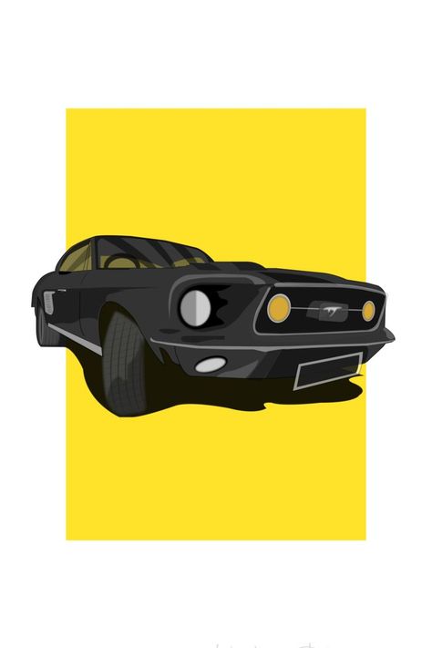 Mustang Art, Car Iphone Wallpaper, Car Dream, Mustang Wallpaper, Alfa Romeo Stelvio, Ford Mustang Car, Car Organization, Cool Car Drawings, Automotive Artwork