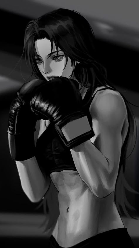 Boxing Girl, Digital Art Anime, Tokio Hotel, Digital Art Girl, Character Portraits, Pose Reference, Anime Character Design, Body Goals, Drake