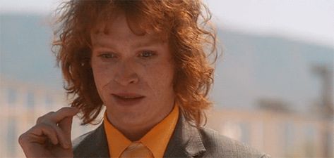 Caleb Landry Jones Gif, Caleb Landry Jones, Red Headed League, Independent Movies, Punch In The Face, Character Board, Boy Cuts, Alexander Skarsgard, Gender Envy