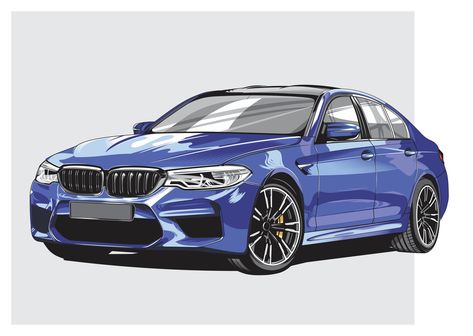 Bmw M5 Drawing, Bmw Illustration, Bmw Cake, Bmw M3 E90, Car Cake Toppers, Bmw 507, Bmw Art, Automotive Illustration, Car Drawing